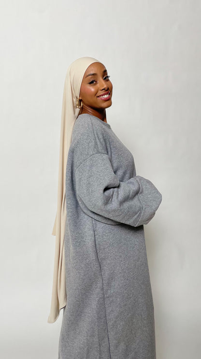 ROBE SWEAT GRIS