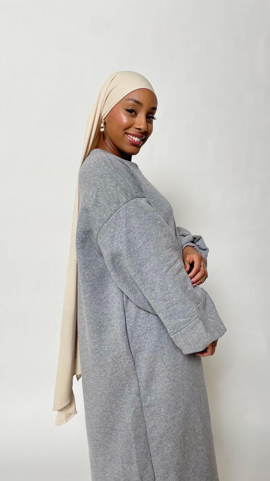 ROBE SWEAT GRIS